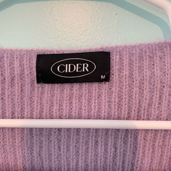 Cider medium vintage sweater lilac crop - Picture 2 of 4